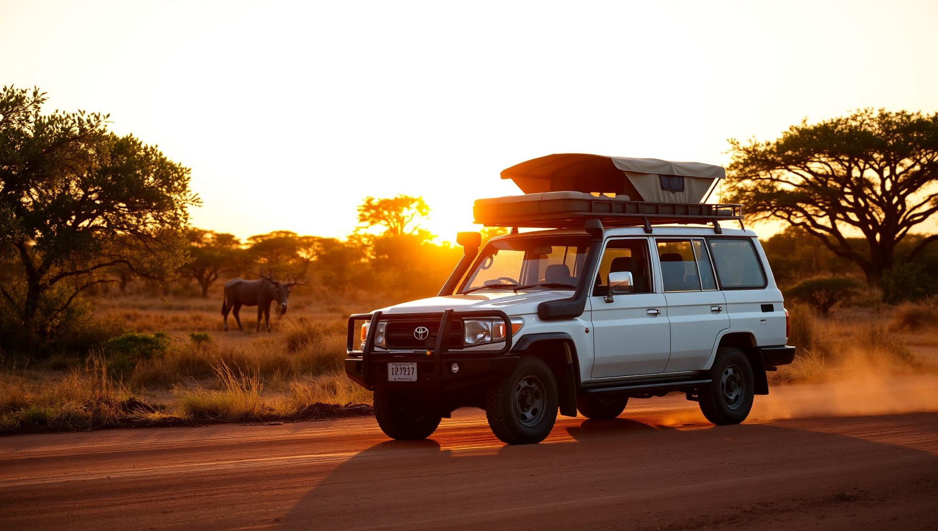Safari vehicle for hire